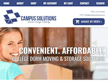 Tablet Screenshot of gocampussolutions.com